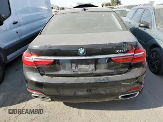 2016 BMW 7 Series 740i with VIN WBA7E2C56GG547453, listed as a Copart auction lot 67875632 with 92,588 mi miles. Bid and sale history available at carsss.com. Image 6.