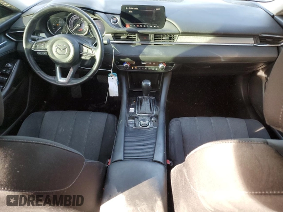 2021 Mazda 6 Sport with VIN JM1GL1UM3M1605879, listed as a Copart auction lot 42398635 with 69,488 mi miles and Salvage Title. Bid and sale history available at carsss.com. Image 8.