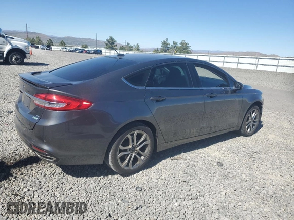 2017 Ford Fusion SE with VIN 3FA6P0H94HR142409, listed as a Copart auction lot 58325775 with 64,462 mi miles and Salvage title. Bid and sale history available at DreamBid. Image 3.