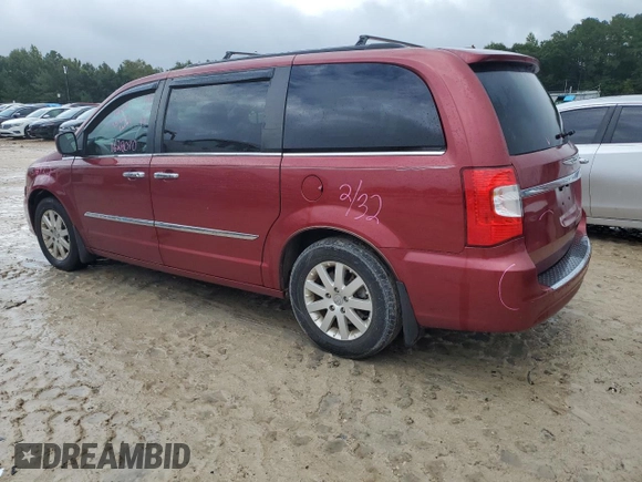 2015 Chrysler Town & Country Touring with VIN 2C4RC1BG6FR628111, listed as a Copart auction lot 71528604 with 81,763 mi miles and Salvage Title. Bid and sale history available at DreamBid. Image 2.