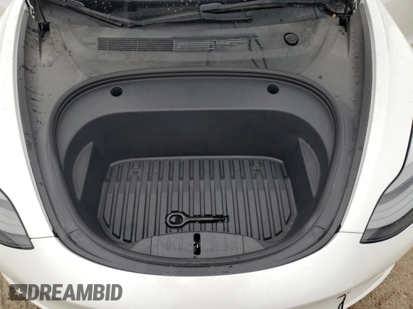 2022 Tesla Model 3 Long Range with VIN 5YJ3E1EB2NF201275, listed as a Copart auction lot 88024985 with 43,540 mi miles and Salvage Title. Bid and sale history available at DreamBid. Image 12.