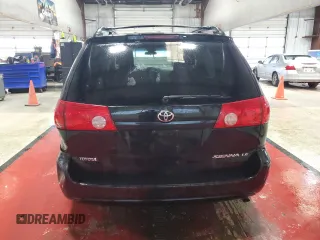 2008 Toyota Sienna CE with VIN 5TDZK23C58S191376, listed as a Copart auction lot 53184295 with 143,793 mi miles and Salvage Title. Bid and sale history available at carsss.com. Image 6.
