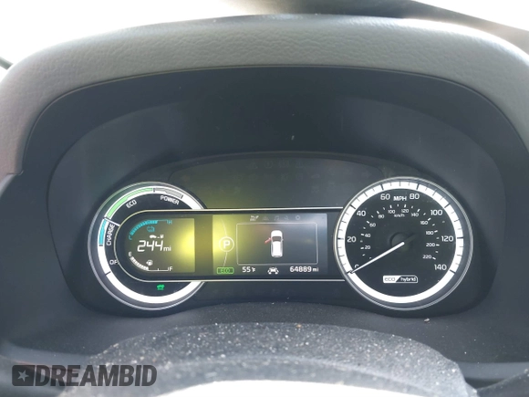 2019 Kia Niro EX with VIN KNDCC3LC5K5339144, listed as a IAAI auction lot 41408648 with 64,889 mi miles. Bid and sale history available at carsss.com. Image 7.