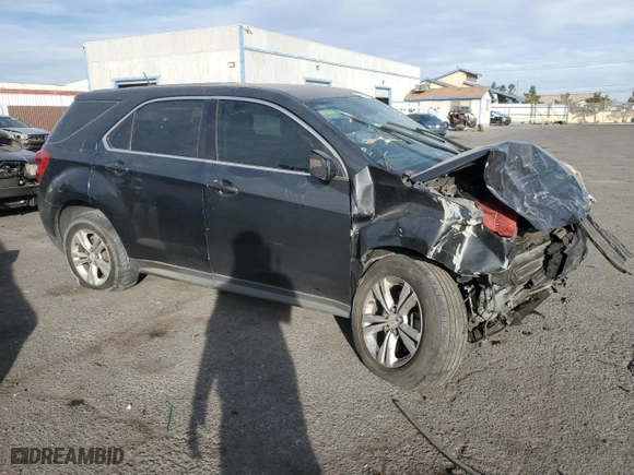 2013 Chevrolet Equinox LS with VIN 2GNALBEK6D1121912, listed as a Copart auction lot 43448145 with 184,286 mi miles and Salvage Title. Bid and sale history available at carsss.com. Image 4.