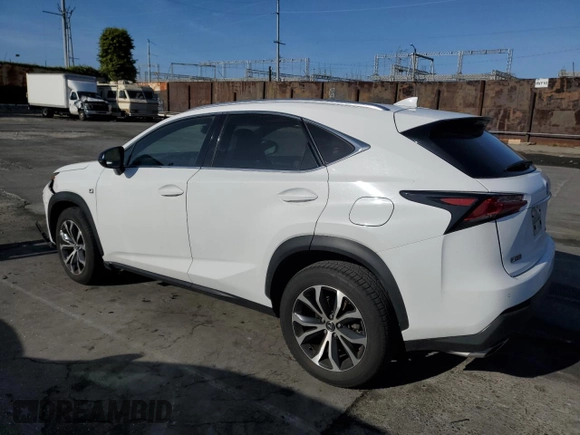 2017 Lexus NX 200t with VIN JTJYARBZ4H2079749, listed as a Copart auction lot 51000765 with 76,403 mi miles and Salvage Title. Bid and sale history available at DreamBid. Image 2.