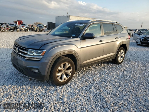 2019 Volkswagen Atlas SE with VIN 1V2DP2CA1KC610616, listed as a Copart auction lot 78749804 with 31,269 mi miles and Salvage title. Bid and sale history available at DreamBid. Image 1.
