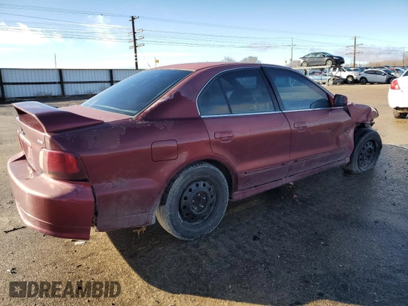 2003 Mitsubishi Galant ES z VIN 4A3AA46G63E173359, wystawiony jako Copart lot #86123834 z przebiegiem 199 296 mil mil oraz Szkoda całkowita • Salvage title. Historia ofert i sprzedaży dostępna na DreamBid. Obrazek 3.