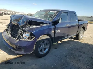 2014 Ram 1500 Express with VIN 1C6RR6KT1ES245125, listed as a Copart auction lot 84195194 with 0 mi miles and Salvage Title. Bid and sale history available at carsss.com. Image 1.