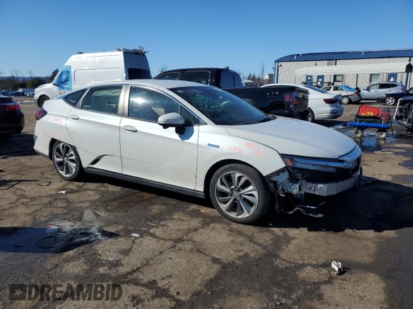 2018 Honda Clarity Plug-In Hybrid Touring with VIN JHMZC5F39JC011462, listed as a Copart auction lot 42860234 with 58,313 mi miles. Bid and sale history available at carsss.com. Image 4.