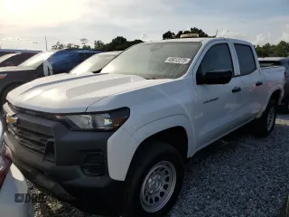 2023 Chevrolet Colorado 4WD Work Truck с VIN 1GCGTBEC2P1187993, выставлен на аукционе Copart как лот 45612275 с пробегом 13 143 миль миль и На запчасти • Non repairable. История ставок и продаж доступна на DreamBid. Изображение 1.