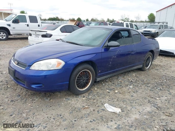 2006 Chevrolet Monte Carlo LT 3.5L with VIN 2G1WM15K469432855, listed as a IAAI auction lot 41857146 with 253,510 mi miles. Bid and sale history available at carsss.com. Image 2.