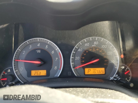 2010 Toyota Corolla z VIN 1NXBU4EE2AZ281538, wystawiony jako Copart lot #54864765 z przebiegiem 157 326 mil mil oraz Szkoda całkowita • Salvage title. Historia ofert i sprzedaży dostępna na DreamBid. Obrazek 9.