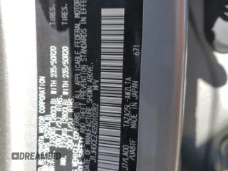 2025 Lexus NX with VIN JTJHGCEZ4S5010282, listed as a Copart auction lot 79807514 with 435 mi miles and Salvage Title. Bid and sale history available at carsss.com. Image 15.
