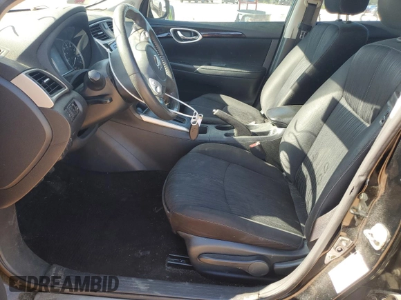 2017 Nissan Sentra SV with VIN 3N1AB7AP1HL722100, listed as a Copart auction lot 53666915 with 147,299 mi miles and Salvage Title. Bid and sale history available at carsss.com. Image 7.