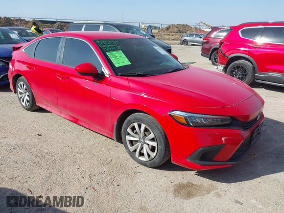 2022 Honda Civic LX z VIN 2HGFE2F25NH513202, wystawiony jako IAAI lot #41803377 z przebiegiem 56 016 mil mil oraz . Historia ofert i sprzedaży dostępna na DreamBid. Obrazek 1.