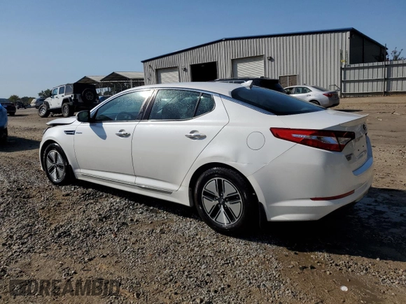 2013 Kia Optima Hybrid LX with VIN KNAGM4AD4D5055441, listed as a Copart auction lot 75596124 with 129,091 mi miles and Salvage Title. Bid and sale history available at carsss.com. Image 2.