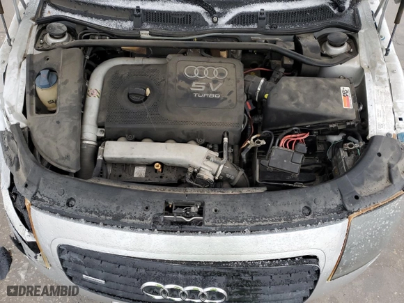 2001 Audi TT with VIN TRUWT28N711048433, listed as a Copart auction lot 87695395 with 147,767 mi miles and Salvage Title. Bid and sale history available at carsss.com. Image 11.