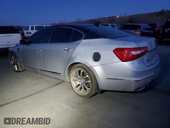 2016 Kia Cadenza Premium with VIN KNALN4D7XG5212654, listed as a Copart auction lot 75667623 with 0 mi miles and Salvage Title. Bid and sale history available at carsss.com. Image 2.