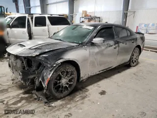 2015 Dodge Charger SXT with VIN 2C3CDXJG3FH779294, listed as a Copart auction lot 46452095 with 139,597 mi miles and Salvage Title. Bid and sale history available at carsss.com. Image 1.