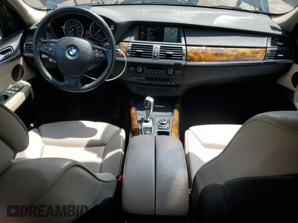 2013 BMW X5 xDrive50i with VIN 5UXZV8C56DL898864, listed as a Copart auction lot 56076705 with 157,805 mi miles and Clean title. Bid and sale history available at DreamBid. Image 8.
