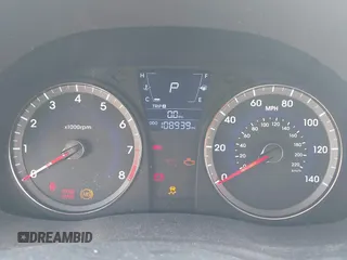 2012 Hyundai Accent GLS with VIN KMHCU4AEXCU241639, listed as a IAAI auction lot 42327411 with 108,939 mi miles and . Bid and sale history available at DreamBid. Image 7.