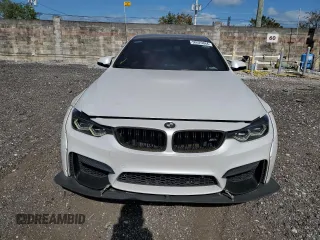 2015 BMW M4 with VIN WBS3R9C58FK330635, listed as a Copart auction lot 50525664 with 47,100 mi miles. Bid and sale history available at carsss.com. Image 5.