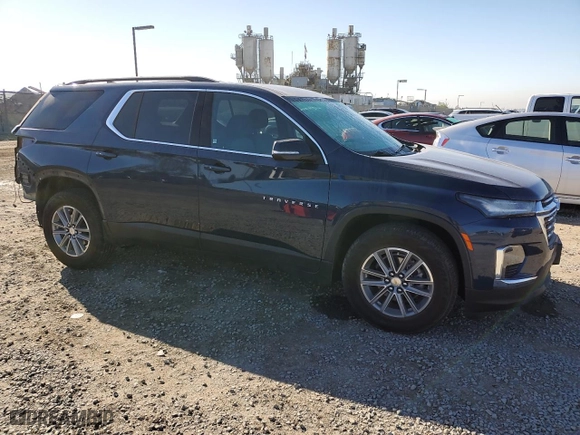 2023 Chevrolet Traverse LT Cloth with VIN 1GNERGKW1PJ173205, listed as a Copart auction lot 49812385 with 53,101 mi miles and Salvage Title. Bid and sale history available at carsss.com. Image 4.