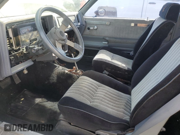 1987 Buick Regal with VIN 1G4GJ1174HP455333, listed as a Copart auction lot 53554725 with 55,423 mi miles and Clean Title. Bid and sale history available at DreamBid. Image 7.