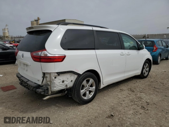 2017 Toyota Sienna LE Auto Access Seat with VIN 5TDKZ3DC1HS889159, listed as a Copart auction lot 50069705 with 142,212 mi miles and Salvage Title. Bid and sale history available at DreamBid. Image 3.