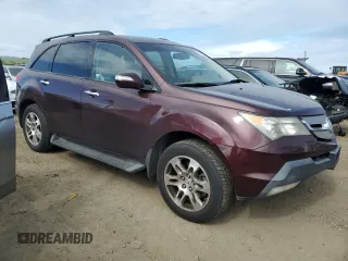2009 Acura MDX Tech Pkg with VIN 2HNYD28629H533594, listed as a Copart auction lot 47482895 with 199,366 mi miles and Salvage Title. Bid and sale history available at carsss.com. Image 4.