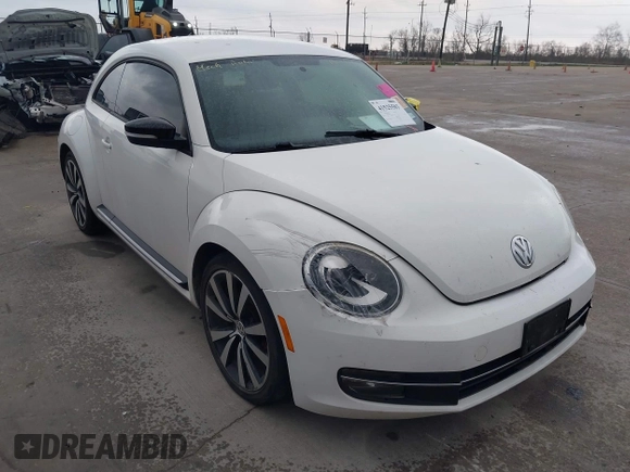 2012 Volkswagen Beetle Turbo with VIN 3VWVA7AT3CM650301, listed as a IAAI auction lot 41525503 with Not Provided miles and . Bid and sale history available at DreamBid. Image 6.