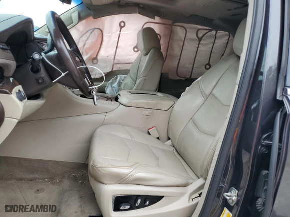 2017 Cadillac Escalade Premium Luxury with VIN 1GYS3CKJ2HR252132, listed as a Copart auction lot 86331604 with 0 mi miles and Salvage Title. Bid and sale history available at carsss.com. Image 7.