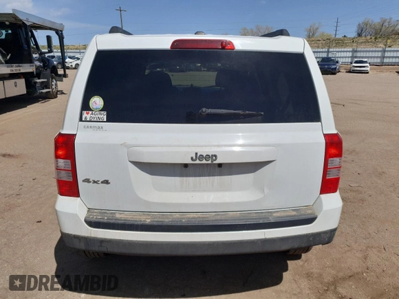 2016 Jeep Patriot Sport with VIN 1C4NJRBB1GD608599, listed as a Copart auction lot 52243035 with 120,733 mi miles and Salvage Title. Bid and sale history available at carsss.com. Image 6.