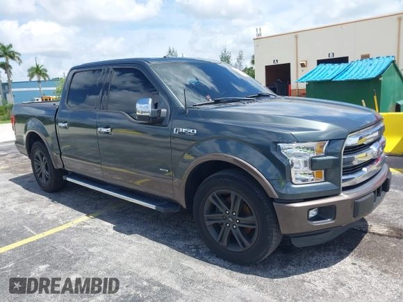 2015 Ford F-150 XL with VIN 1FTEW1CG0FFA02016, listed as a IAAI auction lot 42790613 with 145,312 mi miles and . Bid and sale history available at DreamBid. Image 1.