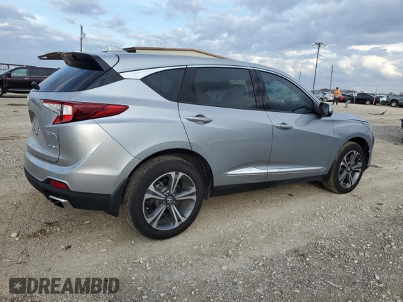 2024 Acura RDX w/Advance Package with VIN 5J8TC2H70RL002202, listed as a Copart auction lot 85339964 with 9,311 mi miles and Salvage Title. Bid and sale history available at carsss.com. Image 3.