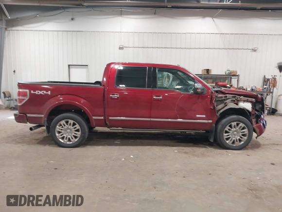 2013 Ford F-150 XL with VIN 1FTFW1ETXDFB30310, listed as a IAAI auction lot 41419674 with 122,926 mi miles. Bid and sale history available at carsss.com. Image 13.