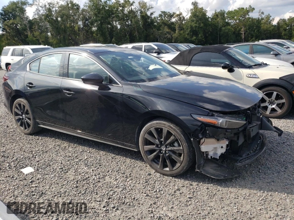 2021 Mazda 3 2.5 Turbo with VIN JM1BPBAYXM1309138, listed as a Copart auction lot 71386194 with 45,841 mi miles and Salvage Title. Bid and sale history available at DreamBid. Image 4.