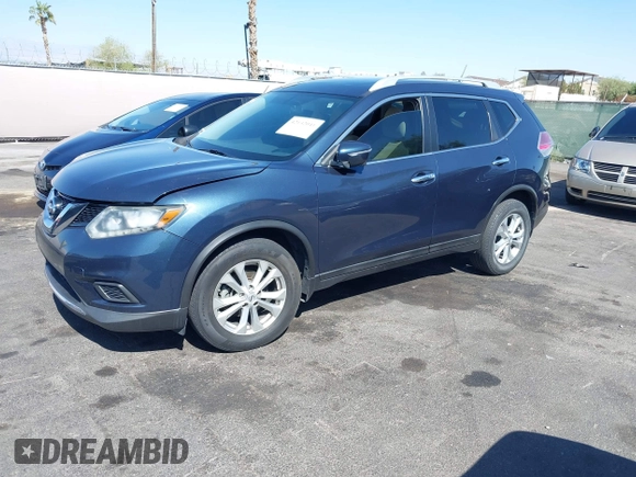 2015 Nissan Rogue SL with VIN 5N1AT2MV5FC927592, listed as a IAAI auction lot 42132041 with 174,536 mi miles and . Bid and sale history available at carsss.com. Image 19.
