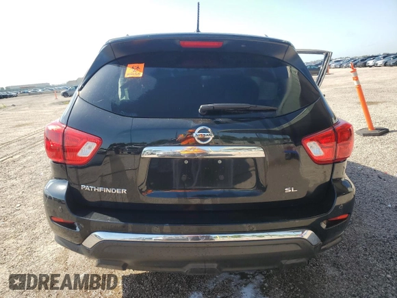 2018 Nissan Pathfinder SL z VIN 5N1DR2MN3JC612150, wystawiony jako Copart lot #55925915 z przebiegiem Nie podano mil oraz Czysty tytuł • Clean title. Historia ofert i sprzedaży dostępna na DreamBid. Obrazek 6.