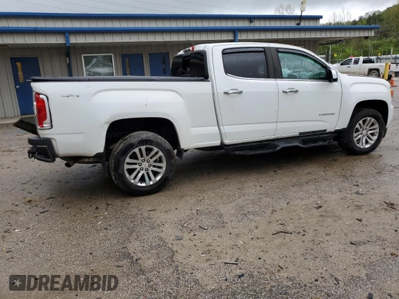 2018 GMC Canyon 4WD SLT with VIN 1GTG6DEN8J1266757, listed as a Copart auction lot 54166315 with Not provided miles and Salvage title. Bid and sale history available at DreamBid. Image 3.