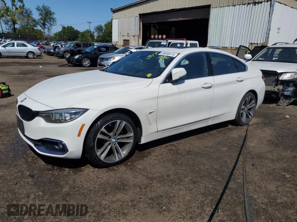 2020 BMW 4 Series 430i xDrive with VIN WBA4J3C01LCD21785, listed as a Copart auction lot 69656414 with 54,460 mi miles and Salvage title. Bid and sale history available at DreamBid. Image 1.
