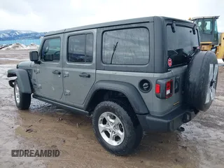 2021 Jeep Wrangler Unlimited Willys with VIN 1C4HJXDN6MW664417, listed as a IAAI auction lot 41598605 with 37,963 mi miles and . Bid and sale history available at DreamBid. Image 3.