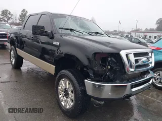 2008 Ford F-150 XLT with VIN 1FTPW145X8FB29929, listed as a IAAI auction lot 41473064 with 116,787 mi miles. Bid and sale history available at carsss.com. Image 1.