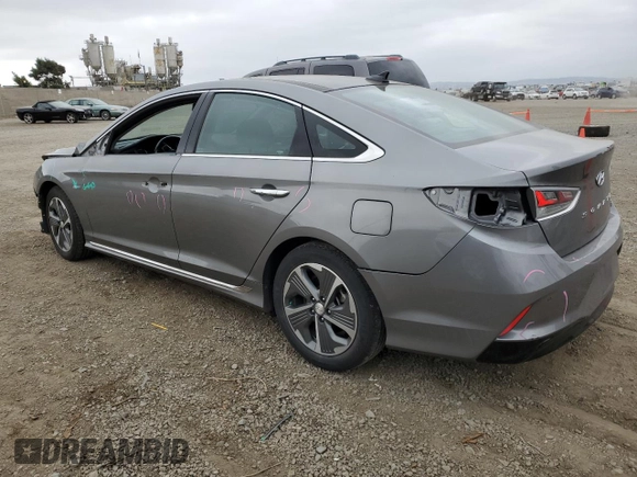 2018 Hyundai Sonata Hybrid Limited with VIN KMHE34L37JA087056, listed as a Copart auction lot 70388523 with 92,778 mi miles. Bid and sale history available at carsss.com. Image 2.
