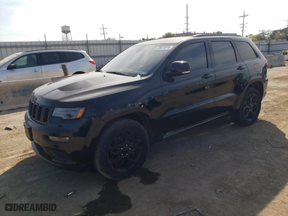 2021 Jeep Grand Cherokee Limited X with VIN 1C4RJFBT2MC822978, listed as a Copart auction lot 72027074 with 42,009 mi miles and Salvage Title. Bid and sale history available at carsss.com. Image 1.