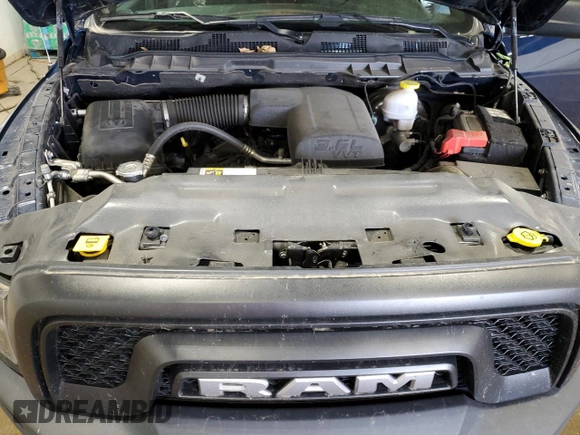2022 Ram 1500 Warlock z VIN 1C6RR7GG8NS174698, wystawiony jako Copart lot #58217935 z przebiegiem 49 775 mil mil oraz Szkoda całkowita • Salvage title. Historia ofert i sprzedaży dostępna na DreamBid. Obrazek 11.