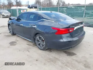 2017 Nissan Maxima SR with VIN 1N4AA6AP3HC407147, listed as a IAAI auction lot 41846735 with 127,411 mi miles and . Bid and sale history available at DreamBid. Image 3.