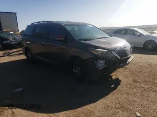 2016 Toyota Sienna SE with VIN 5TDXK3DC7GS696720, listed as a Copart auction lot 59052915 with 86,919 mi miles and Salvage title. Bid and sale history available at DreamBid. Image 15.