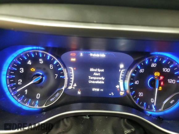 2023 Chrysler Pacifica Touring L with VIN 2C4RC1BG3PR582271, listed as a Copart auction lot 51644595 with 57,930 mi miles and Salvage title. Bid and sale history available at DreamBid. Image 9.