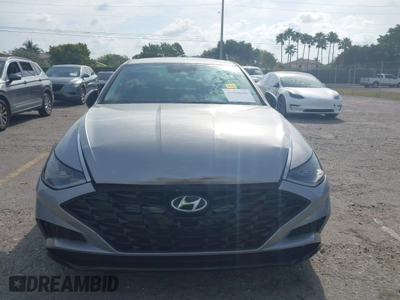 2023 Hyundai Sonata SEL with VIN KMHL64JA1PA304223, listed as a IAAI auction lot 41868606 with 17,466 mi miles and . Bid and sale history available at DreamBid. Image 6.